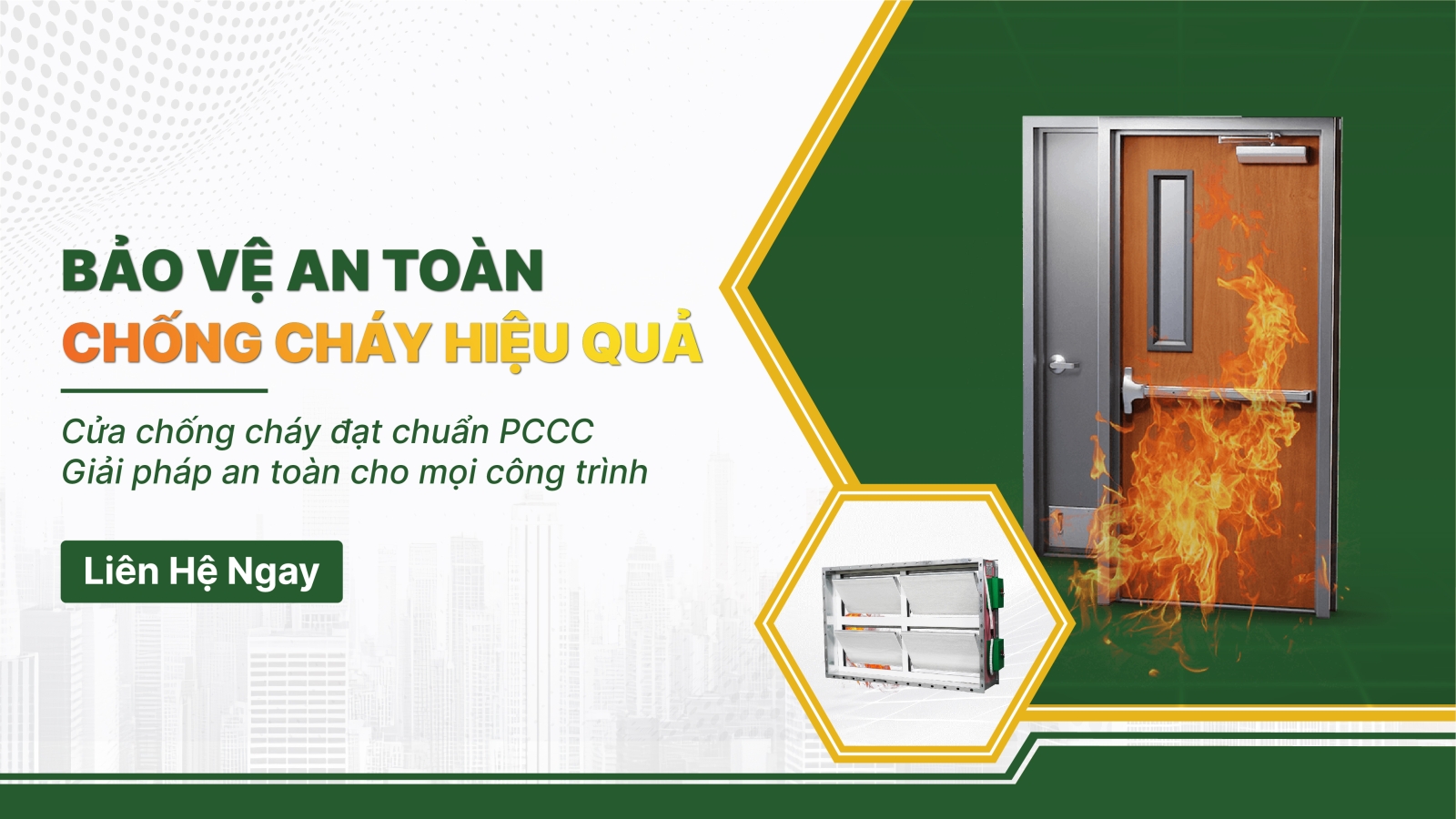 Bảo vệ an toàn chống cháy hiệu quả