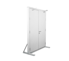 Cửa Thép Chống Cháy EI90 2 Cánh Mở 1 Chiều