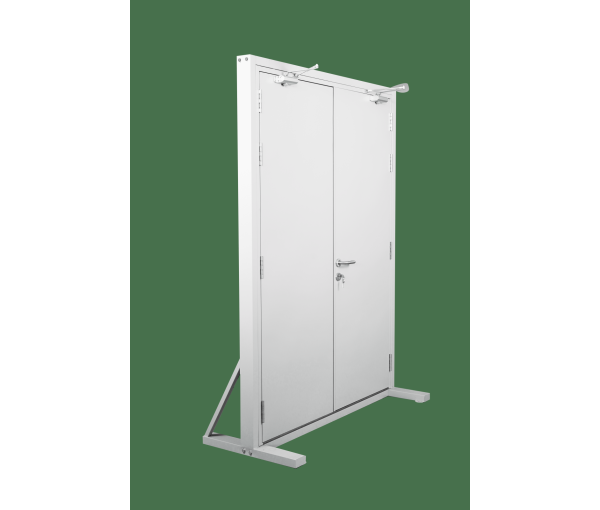 Cửa Thép Chống Cháy EI90 2 Cánh Mở 1 Chiều