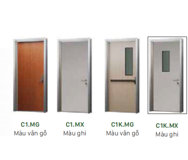 Cửa Thép 1 Cánh EI60