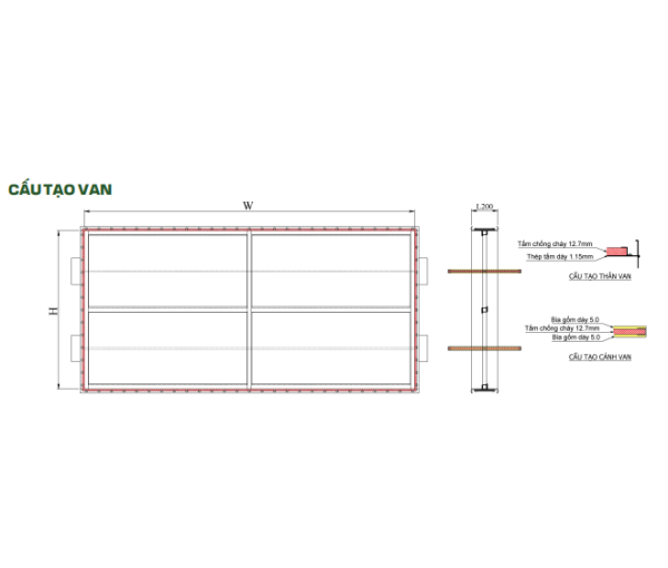 Van Chặn Lửa MFD EI60